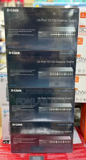 D-Link 24-Port 10/100 Desktop Switch