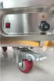 Commercial Double Head Plate Warmer Cart - 4