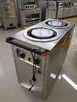 Commercial Double Head Plate Warmer Cart - 5