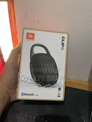 JBL Clip 5 Portable Bluetooth Speaker - Brand New