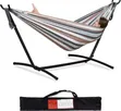 Double Stand Folding Steel Hammock - 2