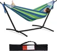 Double Stand Folding Steel Hammock - 4