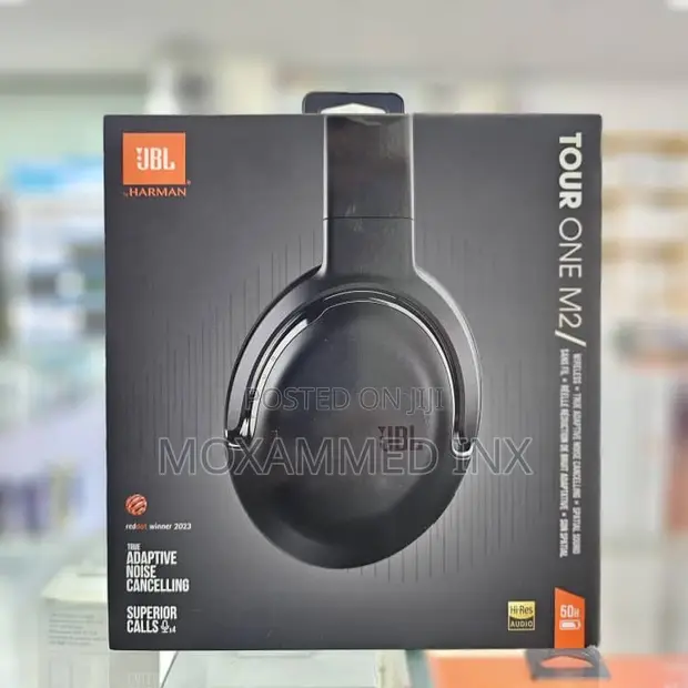 JBL Tour One M2 Premium Adaptive Noise Cancelling Headphones - 1