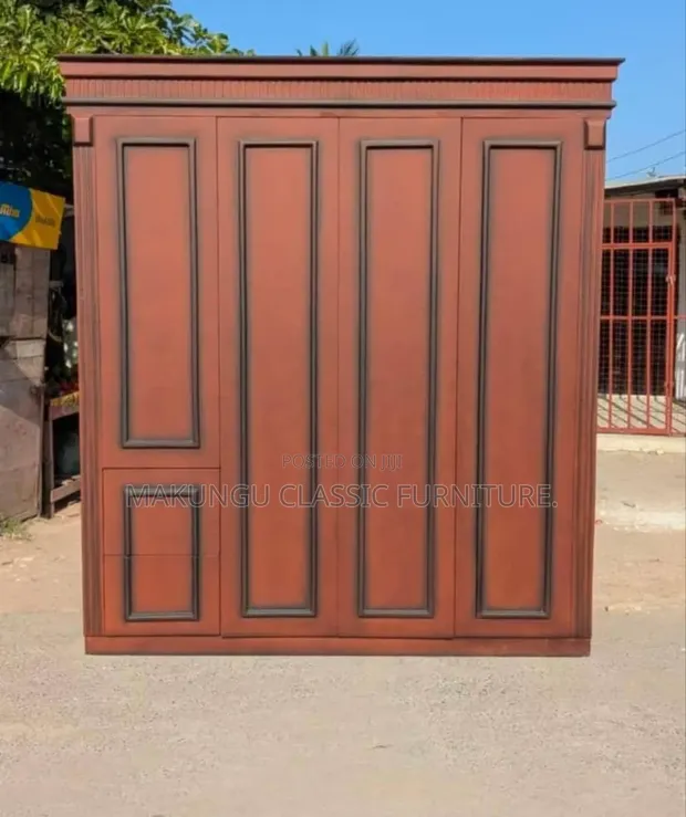 Woodstock Modern 5-Door Wardrobe - 1