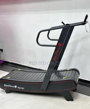 Dija Fitness Manual Curved Commercial Treadmill