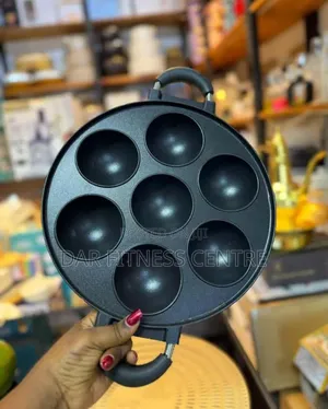 7-Hole Non-Stick Vitumbua/Takoyaki Pan