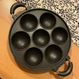 7-Hole Non-Stick Vitumbua/Takoyaki Pan - 2