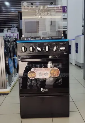 Roch Cooker 50x55cm (3 Gas + 1 Electric Plate + Electric Oven)