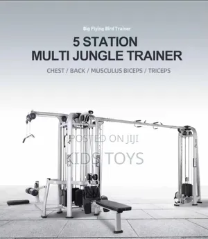 5 Station Multi Jungle Trainer - Brand New