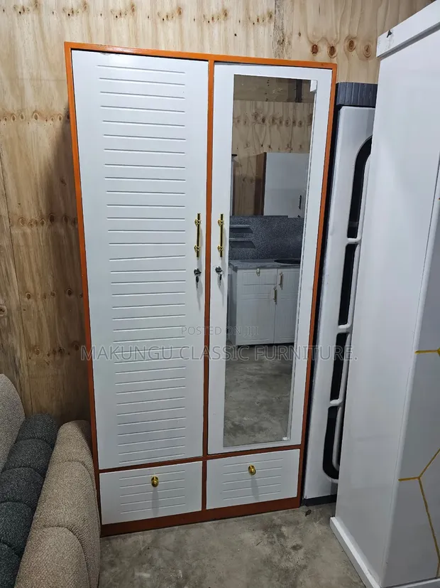 Two-Door Modern Wardrobe - 1