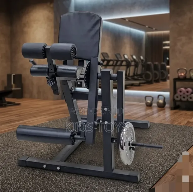 Plate-Loaded Leg Extension & Curl Machine - 1