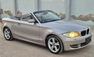 BMW 1 Series Convertible 2009 Beige
