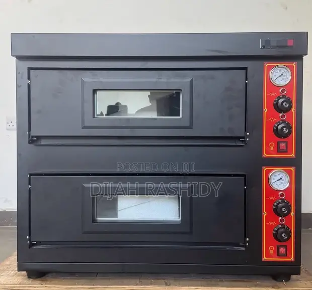 2-Deck Commercial Gas Pizza Oven - 1