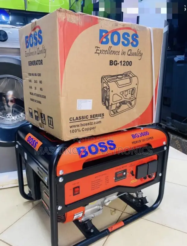Boss BG-1200 Generator 1kVA | 1000W - 1