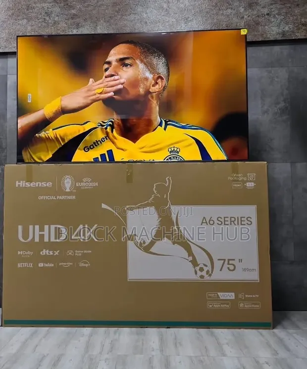 Hisense 75" Smart 4K TV - 1