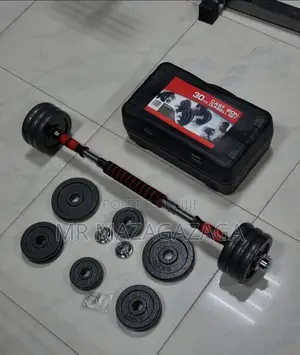30kg Adjustable Dumbbell Set with Connector