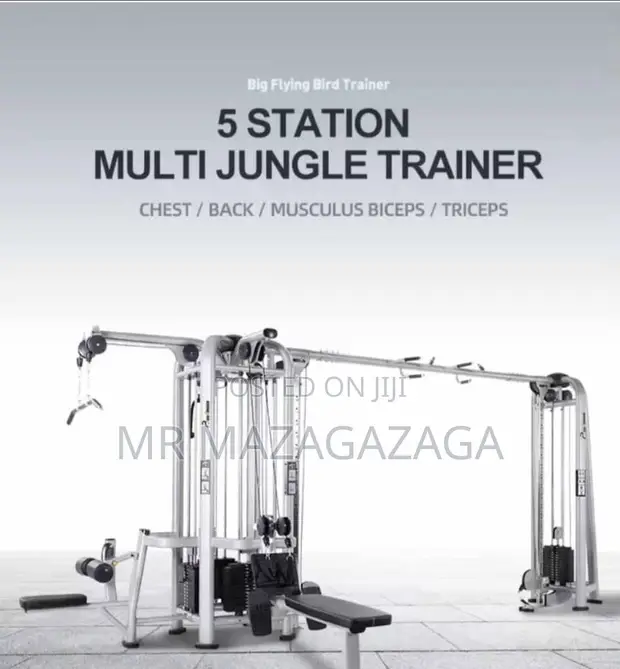 Brand New Bodyfit 5-Station Multi Smith Machine - 1