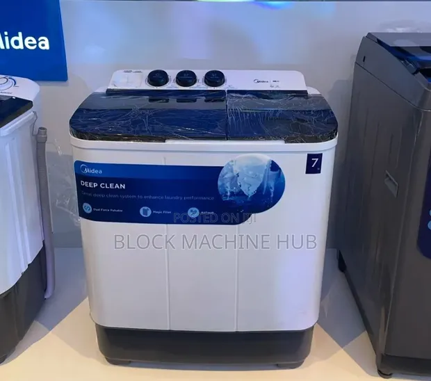 Midea 7kg Semi-Automatic Washing Machine - 1