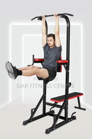 Multi-Task Bench Press with Pull-up Bar
