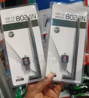 USB 2.0 Wi-Fi Adapter 1200Mbps with External Antenna