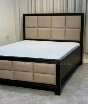 Kitanda cha Mbao cha Kisasa chenye Bed Sofa - Ukubwa 5/6