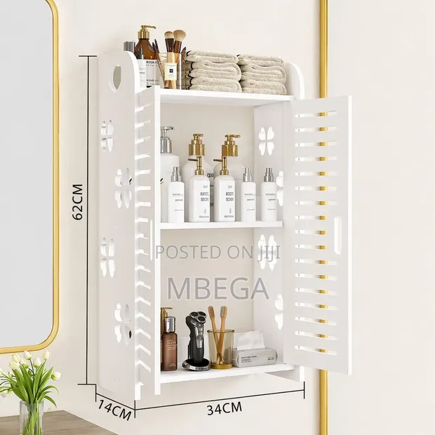Wall Mounted Bathroom Storage Cabinet - 1