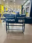 Heavy Duty Gas and Charcoal BBQ Grill Trolley - 1