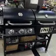 Heavy Duty Gas and Charcoal BBQ Grill Trolley - 5