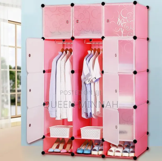 Plastic Wardrobe - 3 Doors - 1
