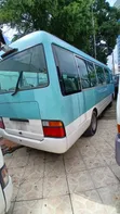 Toyota Coaster Bus 2003 Green - 1