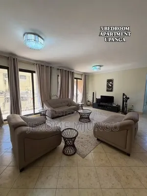 Furnished 3-Bedroom Apartment for Rent in Upanga West