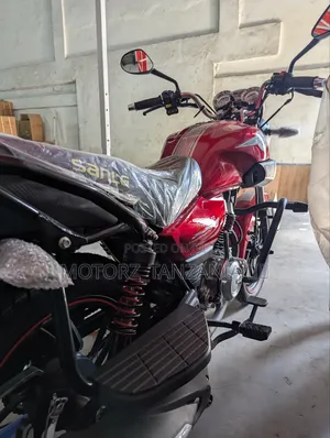 New SanLG SL150-6 2026 Red Motorcycle