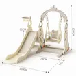 Castle Multi-Activity Kids Slide with Swing - 2