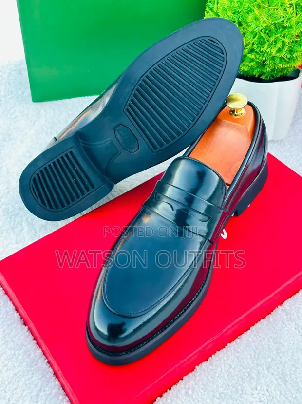 Viatu vya Wanaume Clarks vya Ngozi vya Kawaida vya Moccasins - 1