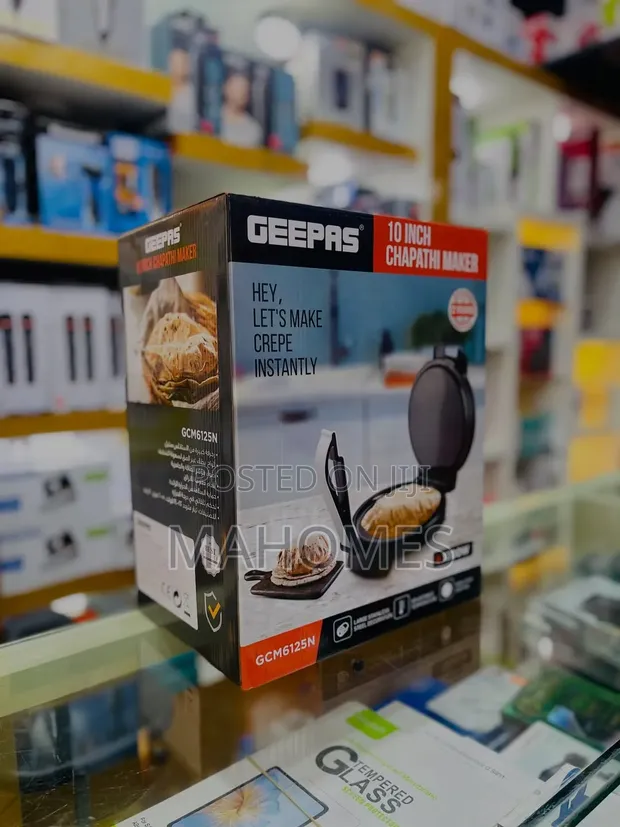 Brand New Geepas 10 Inch Chapati Maker - 1