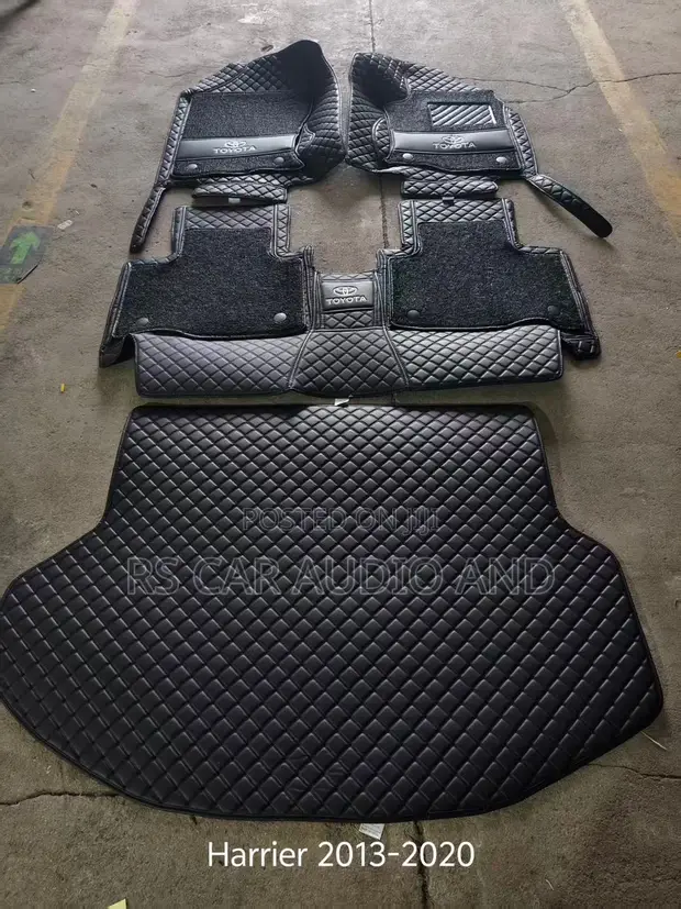 Toyota Harrier Anaconda Floor Mats - Mpya Kabisa - 1