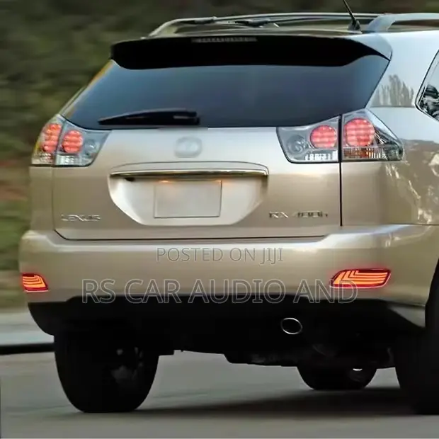 Toyota Harrier Real Reflector Tail Lights - 1