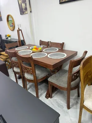 Mninga Wood Dining Table - Brand New