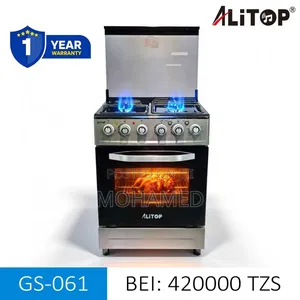 Alitop Oven 60x60 - 3 Gas + 1 Electric