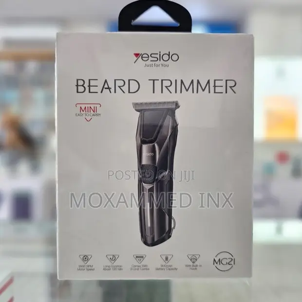 Yesido MG21 Mini Rechargeable Beard Trimmer Type-C - 1