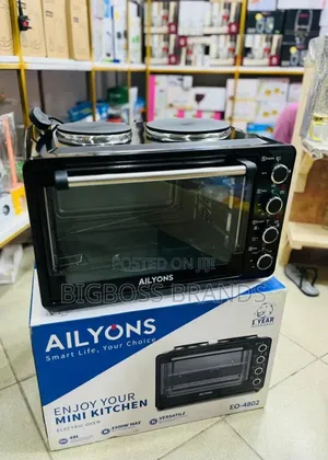 Ailyons 48 Liter Oven with Hot Plates