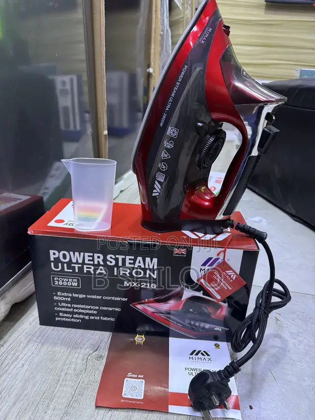 Mimax 2600W Steam Iron - 1