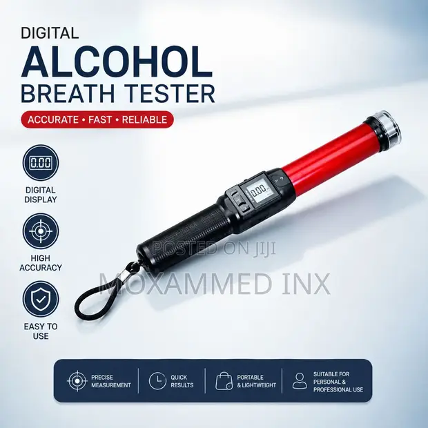 Digital Alcohol Breath Tester - 1