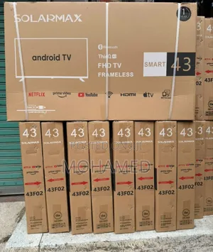 Solarmax 43" Smart Android TV - Frameless