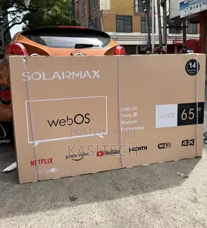Solar Max 65" Smart TV - 4K UHD, Thin Q AI