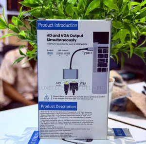 USB-C to HDMI & VGA Adapter