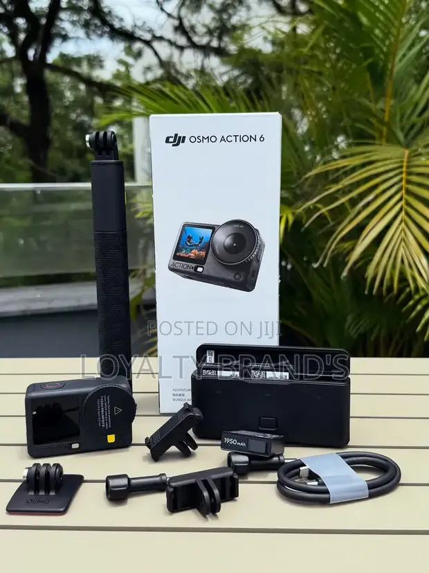 DJI Osmo Action 6 Adventure Combo - Kamera ya Professional Action - 1