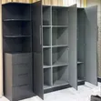 Modern 3-Door Wardrobe - 2