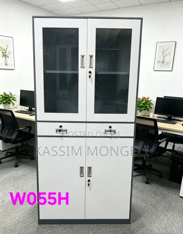 Brand New Zuo Modern Office Cabinet - Steel - 1