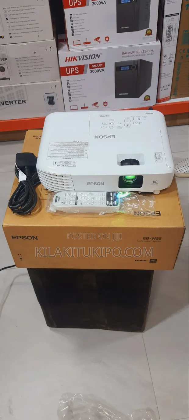 Epson EB-W53 Projector - 4000 Lumens - 1